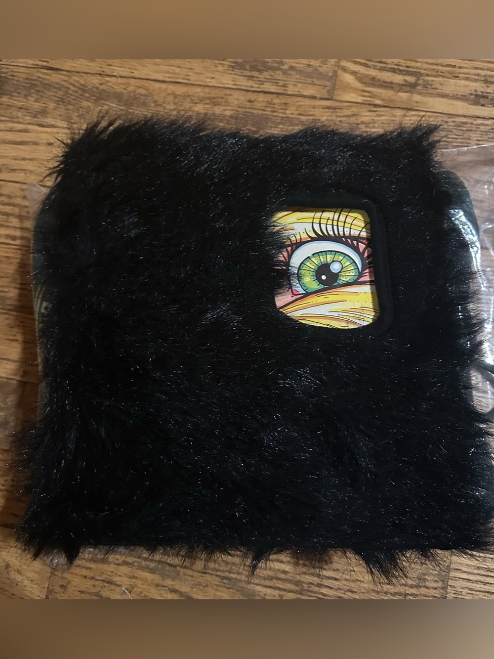 Vintage 1998 The Hairy Book Planet Dexter Faux Fur Cover Kids Weird Hair Book